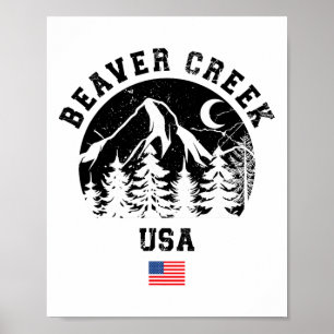 Beaver Creek Colorado Ski Resort Alpine Skiing Ame Poster
