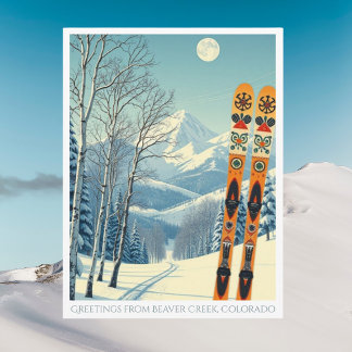 Beaver Creek Colorado vacances ski Carte postale