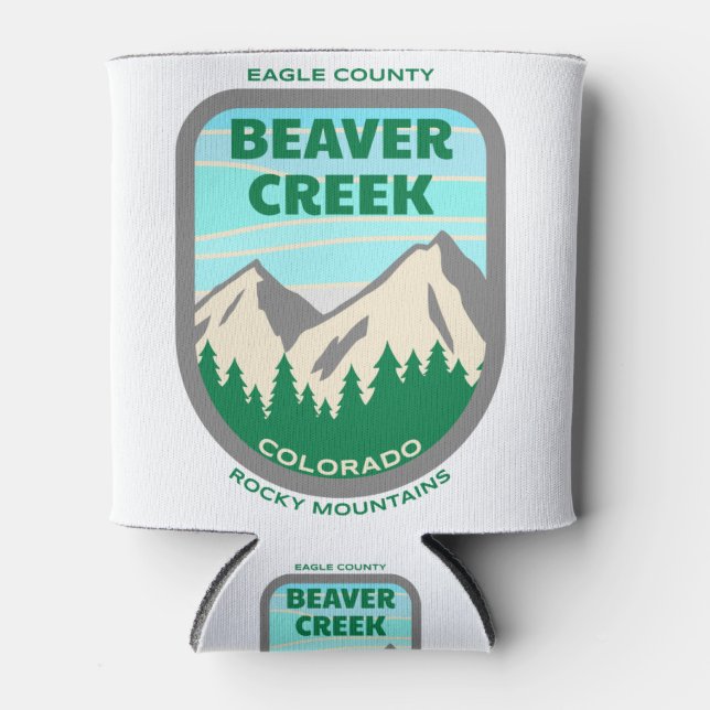 Beaver Creek Eagle County Can Cooler (Front)