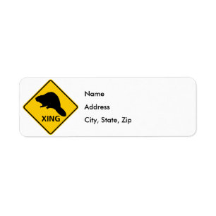 Beaver Crossing Highway Sign