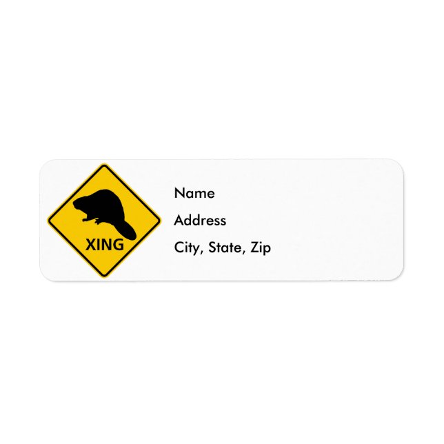 Beaver Crossing Highway Sign (Front)