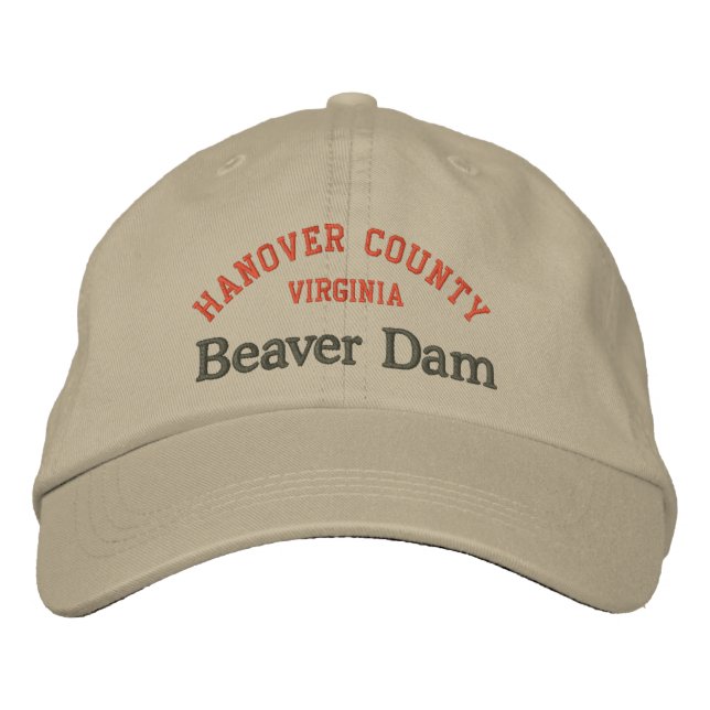 Beaver Dam Hanover County Embroidered Hat (Front)