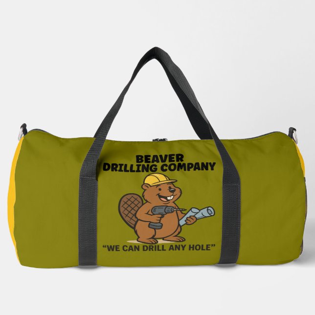 Beaver Drilling Company Duffle Duffle Bag (Front)