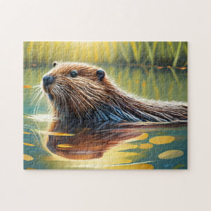 Beaver Jigsaw Puzzles peinture numérique