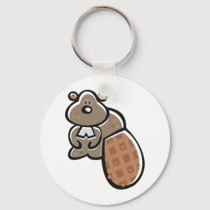 Beaver Keychain