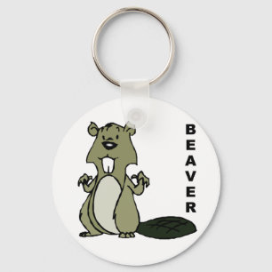 Beaver Keychain