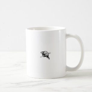 Beaver Line Art Logo Coffee Mug