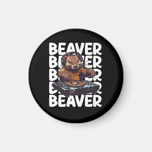Beaver Lover DJ Magnet