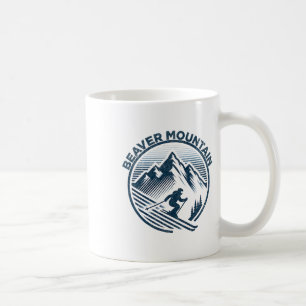 Beaver Mountain Utah Ski Resort Colorado Skiing Coffee Mug