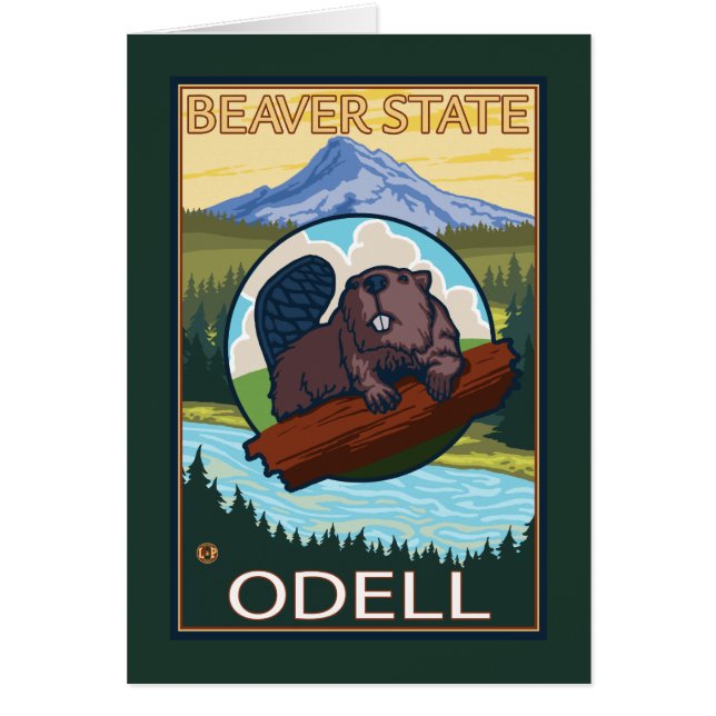 Beaver & Mt. Hood - Odell, Oregon (Front)
