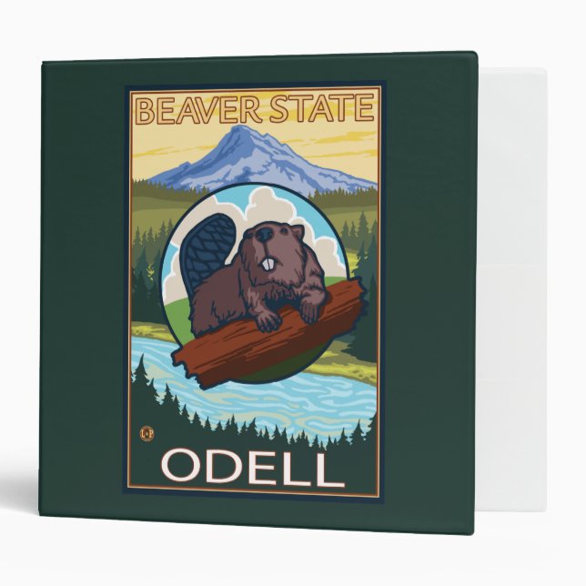 Beaver & Mt. Hood - Odell, Oregon Binder (Front/Inside)