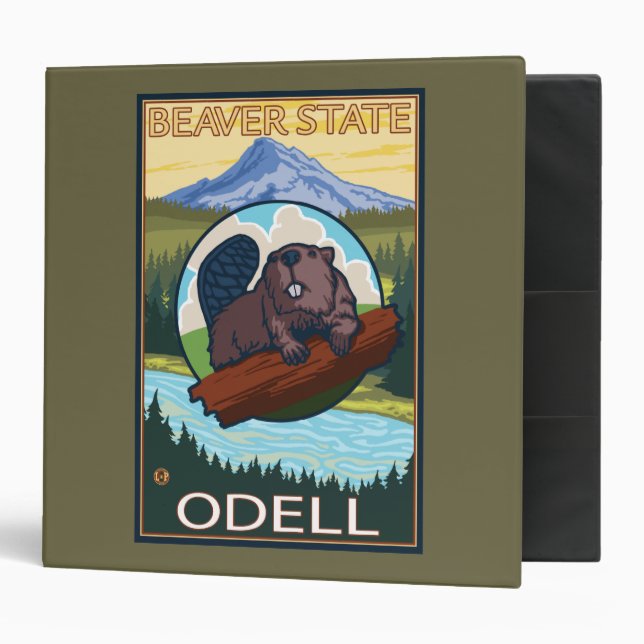Beaver & Mt. Hood - Odell, Oregon Binder (Front/Inside)