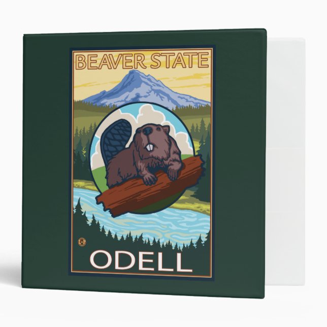 Beaver & Mt. Hood - Odell, Oregon Binder (Front/Inside)