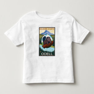 Beaver & Mt. Hood - Odell, Oregon Toddler T-shirt