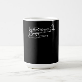 Beaver On Floats Sea Plane Piot Funny Gift Coffee Mug