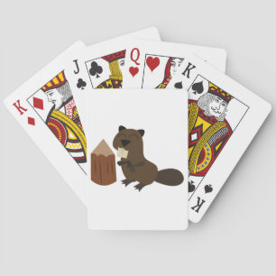 Beaver Playing Cards