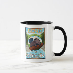 Beaver & River - Bend, Oregon Mug