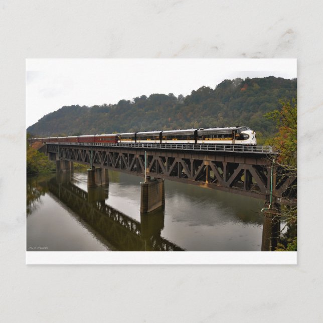 Beaver River Crossing Postcard (Front)