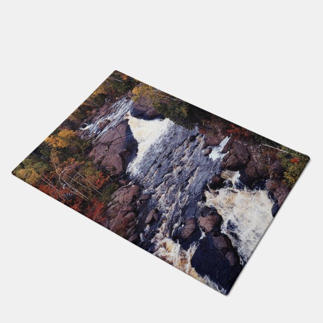 Beaver River Falls door mat (Angled)