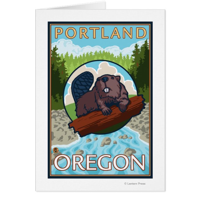 Beaver & River - Portland, Oregon (Front)