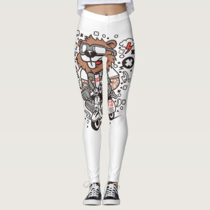 Beaver Scooterist Leggings