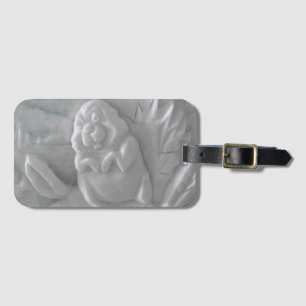 Beaver Snow Sculpture, Hotel de Glace, Quebec Luggage Tag