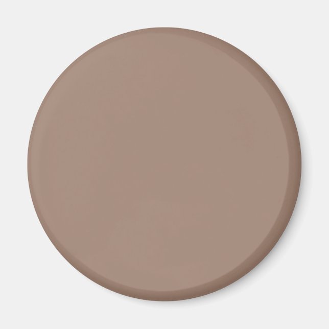 Beaver  (solid colour)  magnet (Front)