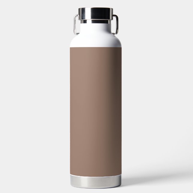 Beaver  (solid colour)  water bottle (Front)