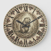 Beaver Wall Clock