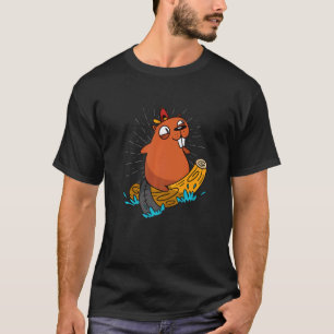 Beaver Wood Animals   T-Shirt