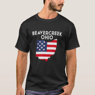 Beavercreek Ohio USA State America Travel Ohioan T-Shirt