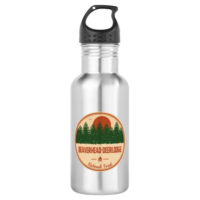 Beaverhead-Deerlodge National Forest 532 Ml Water Bottle (Front)