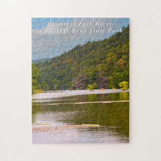 Beavers Bend - Mountain Fork River Jigsaw Puzzle