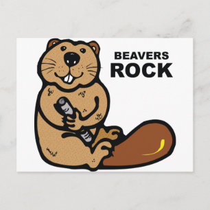 Beavers Rock Postcard
