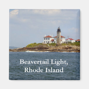 Beavertail Light, Rhode Island Magnet