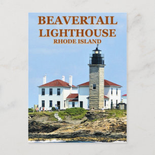 Beavertail Lighthouse, Rhode Island Carte postale