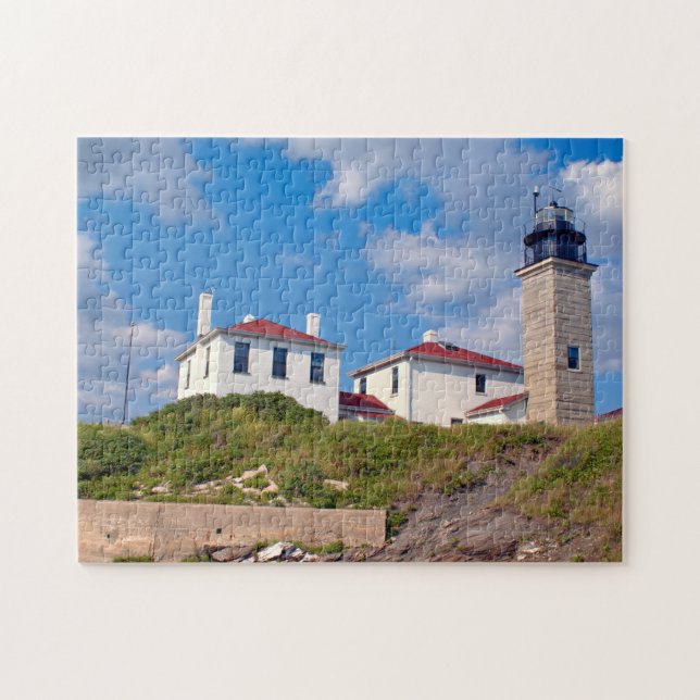 Beavertail Lighthouse, Rhode Island Puzzle (Horizontal)