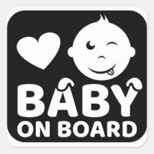 Bébé à bord autocollant