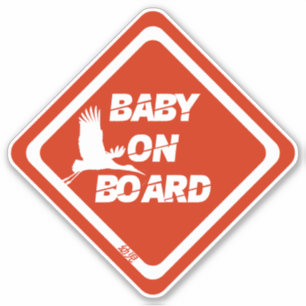 Bébé À Bord Sticker Vinyl