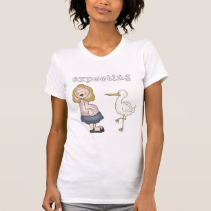 Bébé attendu - T-shirts et cadeaux de cigogne