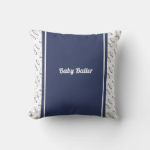 Bébé Baller lance oreiller