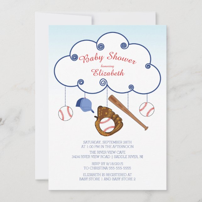 Bébé Bébé Bébé Invitations (Devant)