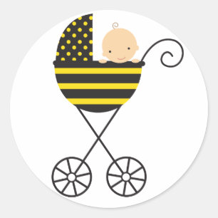 Bébé Bébé Stickers Poussette