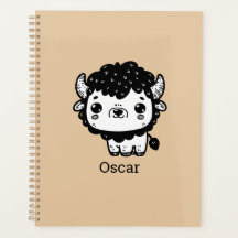 Bébé Bison Fluffy - Art d'Animal de Ferme Kawaii