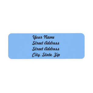 Bébé Bleu Adresse de retour Sticker