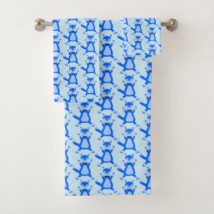 Bébé Bleu Cute Garçon Fox Motif