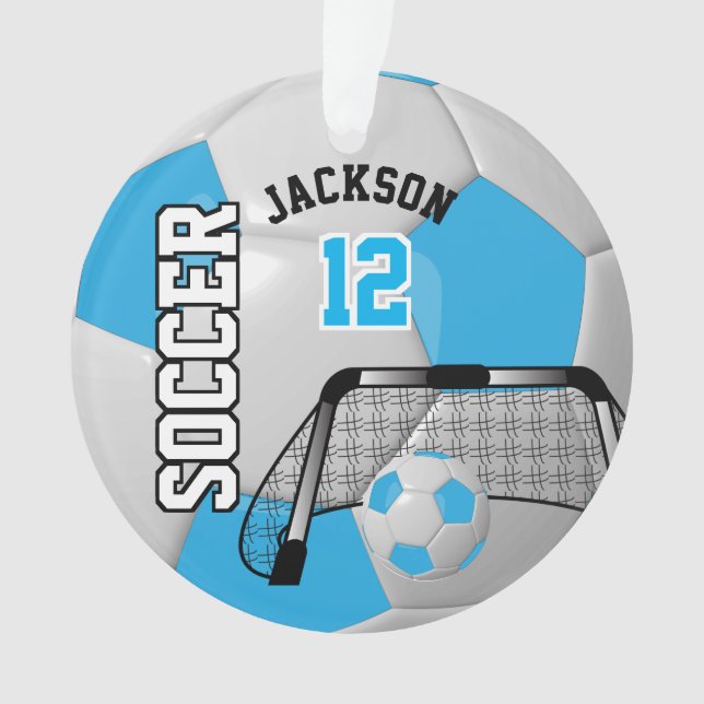 Bébé Bleu et Blanc Football ⚽ Design (devant)