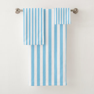Bébé Bleu et Blanc Taille moyenne Bandes verticale