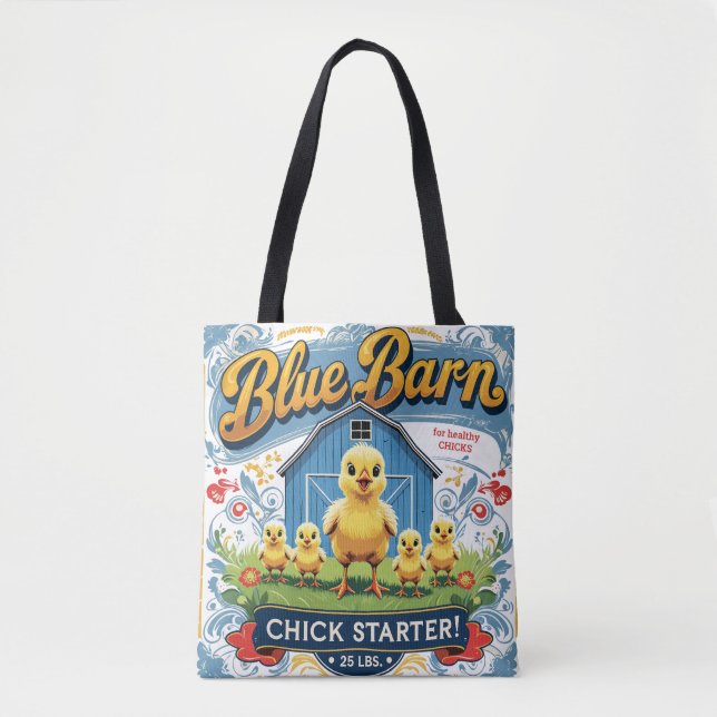 Bébé Bleu Poule Bleu Nain fourrage sac (Devant)