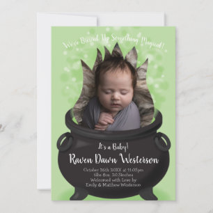 Bébé brasse Faire-part de naissance Halloween